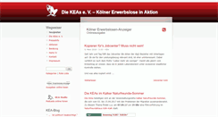 Desktop Screenshot of die-keas.org